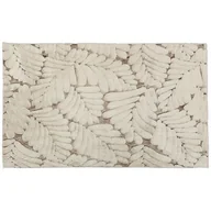 Dywany - Dywan Softy 120 x 160 cm liście beżowy 504054 - miniaturka - grafika 1