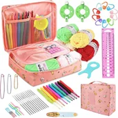 Pasmanteria - Zestaw Szydełek Zestaw Do Szydełkowania Szydełkowanie Dla Dzieci Dorosłych - miniaturka - grafika 1