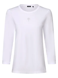 JOOP! Damska koszulka z długim rękawem Kobiety Bawełna biały jednolity, 36 - Koszulki i topy damskie - miniaturka - grafika 1