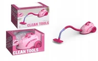 Zabawy w naśladowanie dorosłych - Odkurzacz Dziecięcy Różowy Clean Tools Z Efektami Dźwiękowymi Świetlnymi - miniaturka - grafika 1