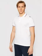 Koszulki męskie - CMP Polo 39D8367 Biały Regular Fit - miniaturka - grafika 1