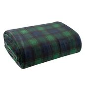 Koce - Koc star 150X200 zielony granatowy nowoczesny styl i komfort - miniaturka - grafika 1