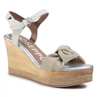 Espadryle damskie - Gioseppo Espadryle Olne 58515 Beige - grafika 1