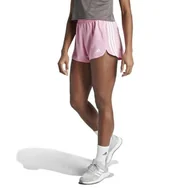 Spodenki damskie - adidas Damskie szorty Pacer Training z 3 paskami tkane z wysokim stanem, L 12,7 cm czarne, Czarny, L - miniaturka - grafika 1
