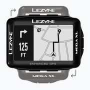 Liczniki rowerowe - LEZYNE Licznik rowerowy MEGA XL GPS HRSC Loaded (w zestawie opaska na serce + czujnik prędkości/kadencji) (NEW) LZN-1-GPS-MEGAXL-V204-HS - miniaturka - grafika 1