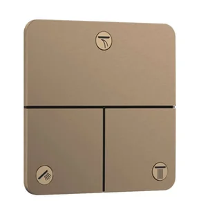 Hansgrohe ShowerSelect Comfort - Zawór do 3 odbiorników, podtynkowy, brąz szczotkowany 15587140 - Zawory i kraniki - miniaturka - grafika 1