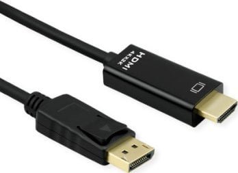 Kabel Roline ROLINE Kabel DisplayPort DP - UHDTV, cienki, M/M, czarny, 2 m
