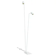 Lampy stojące - Nowodvorski Lampa podłogowa stojąca podwójna MONO 120cm 10W GU10 biały złoty - miniaturka - grafika 1