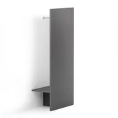 Szafki BHP - PLAN Ściana szafa ubraniowa BLOCK White, grafitowa 611213 - miniaturka - grafika 1
