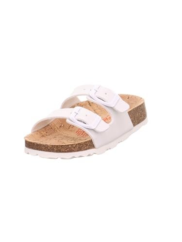 Superfit Kapcie z wkładką, białe 1180, 34 EU