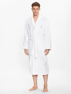 Polo Ralph Lauren Szlafrok 714899683002 Biały - Szlafroki męskie - miniaturka - grafika 1