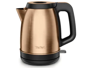 OUTLET - Czajnik bezprzewodowy TEFAL KI280G10 Coppertinto 2400 W, 1.7 L Złoty - AGD OUTLET - miniaturka - grafika 1