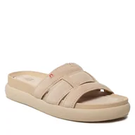 Klapki i japonki damskie - Klapki Nessi 22213 Beżowy - miniaturka - grafika 1