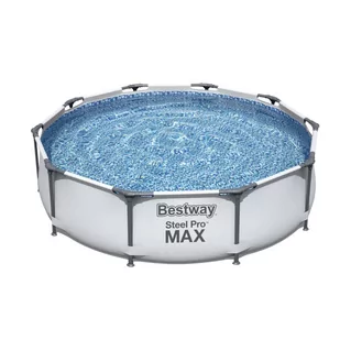 Bestway Basen Max Pro stelażowy owalny 305x76cm 981797 - Baseny ogrodowe - miniaturka - grafika 3