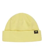 Czapki damskie - Roxy FOLKER Czapka Beanie żółta One Size - miniaturka - grafika 1