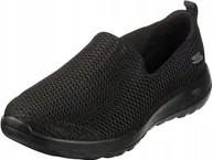 Trampki damskie - SKECHERS TRAMPKI DAMSKIE CZARNE WSUWANE 38 Ż3B - miniaturka - grafika 1