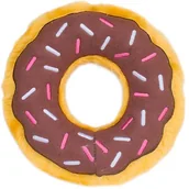 Zabawki dla psów - ZippyPaws zippypaws donutz squeaky Plush No-Stuffing Dog Toy Real Treats Chocolate 48 CS ZP255 - miniaturka - grafika 1