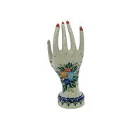 Biżuteria - akcesoria - Ceramiczny stojak na biżuterię Ceramika Bolesławiec - miniaturka - grafika 1