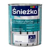 Farby zewnętrzne - Śnieżka Farba do kaloryferów grzejników 0,75L nież - miniaturka - grafika 1