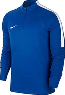 Bluzy męskie - Nike Męska bluza treningowa, niebiesko-biała, S - miniaturka - grafika 1