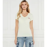 Koszulki i topy damskie - GUESS T-shirt Slim Fit - miniaturka - grafika 1