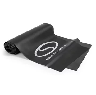 Taśma guma oporowa fitness HEAVY czarna 0.6 mm / SMJ sport EX060 - Gumy, taśmy, ekspandery - miniaturka - grafika 1