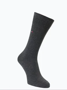 Tommy Hilfiger Skarpety pakowane po 2 szt. Mężczyźni Bawełna szary jednolity, 43-46 - Skarpetki męskie - miniaturka - grafika 1