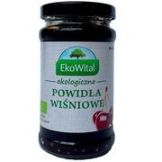 Konfitury, marmolady, powidła - EKOWITAL Powidła wiśniowe BIO 250g - miniaturka - grafika 1