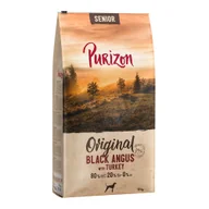 Sucha karma dla psów - Purizon Senior, wołowina Black Angus i indyk - 12 kg - miniaturka - grafika 1