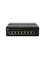 Pozostałe akcesoria sieciowe - LevelOne IFS-0801 łącza sieciowe Nie zarządzany Fast Ethernet (10/100) Czarny - miniaturka - grafika 1