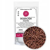 Dodatki do ciast w proszku - WIÓRKI CZEKOLADOWE DESEROWE posypka na tort 250g - miniaturka - grafika 1