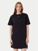 Sukienki - Nike Sukienka codzienna DV7882 Czarny Relaxed Fit - miniaturka - grafika 1