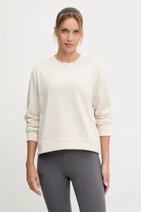 Under Armour bluza Rival Terry damska kolor fioletowy 1389659 - Bluzy damskie - miniaturka - grafika 1