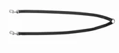 Smycze dla psów - Dingo Rozdzielacz z taśmy polipropylenowej 1.6/60cm Czarny 10421 - miniaturka - grafika 1