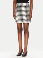 Spódnice - Bruuns Bazaar Spódnica ołówkowa Aluma BBW4527 Écru Slim Fit - miniaturka - grafika 1