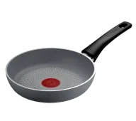 Patelnie - Tefal Halo C3120453 Indukcja Titanium 24cm - miniaturka - grafika 1