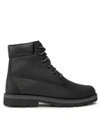 Buty dla chłopców - Timberland Trapery Courma Kid Traditional6In TB0A28W90011 Czarny - miniaturka - grafika 1