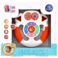 Grzechotki dla dzieci - Muzyczna kierownica BAM BAM 515036 - miniaturka - grafika 1