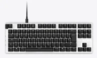 Klawiatury - NZXT KB-1TKDE-WR klawiatura Biuro USB QWERTZ Niemiecki Biały KB-1TKDE-WR - miniaturka - grafika 1