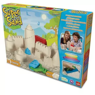 Goliath Piasek kinetyczny Super Sand Castle - Pozostałe akcesoria dla plastyków - miniaturka - grafika 1