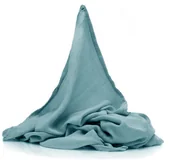 Pieluchy - Pieluszka Bambus Bawełna 120x120 Petrol FilliKid - miniaturka - grafika 1