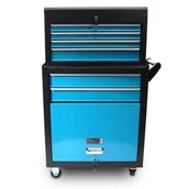 Wózki magazynowe - Organizer na narzędzia z szufladami na kluczyk - miniaturka - grafika 1