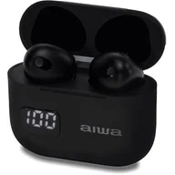 Słuchawki - AIWA EBTW-100 TWS Czarny - miniaturka - grafika 1