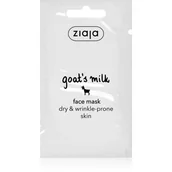 Maseczki do twarzy - Ziaja Goats Milk maseczka do skóry suchej 7 ml - miniaturka - grafika 1