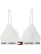 Biustonosze - Tommy Hilfiger UW0UW02243 Biustonosze trójkątne, klasyczne, białe, Klasyczny Biały, XL - miniaturka - grafika 1