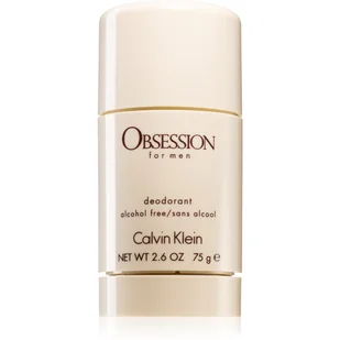 Calvin Klein Obsession M) dst 75ml - Dezodoranty i antyperspiranty męskie - miniaturka - grafika 1