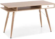 Biurka - Halmar Duże biurko do biura B34 dąb sonoma-biały - miniaturka - grafika 1