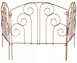 Płotek Rdzawy Parawan Ogrodowy Palisada Metalowa - Ogrodzenia Płotek Rdzawy Parawan Ogrodowy Palisada Metalowa - Ogrodzenia - miniaturka - grafika 1