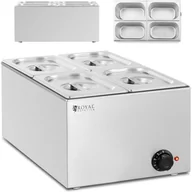 Inne urządzenia gastronomiczne - Bemar podgrzewacz elektryczny 4 x GN 1/4 640 W - miniaturka - grafika 1