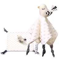 Maskotki i pluszaki - Babyono Kocyk Sensoryczny Przytulanka Little Birdie Minky Ptaszek 0m+ - miniaturka - grafika 1